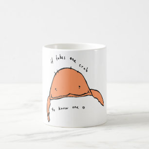 Det tar en krabba att känna en kaffemugg