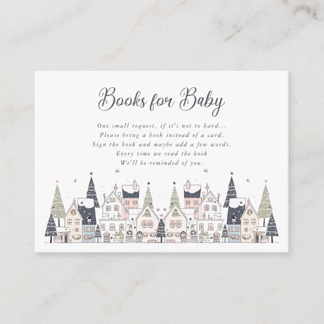 Det tar en snö, vismisk babystötare. tilläggskort (Framsida)