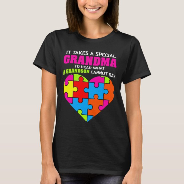 Det tar en Speciell mormautism T Shirt (Framsida)