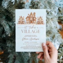 Det tar en Village Winter Boy Shower