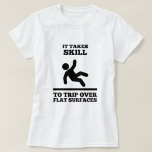 Det tar expertis till resan över lägenhet t-shirt