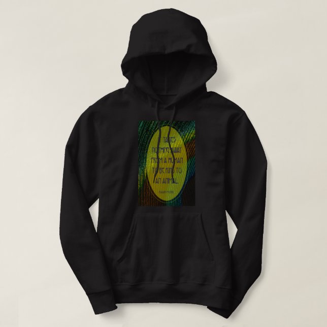 Det tar ingenting hoodie (Design framsida)