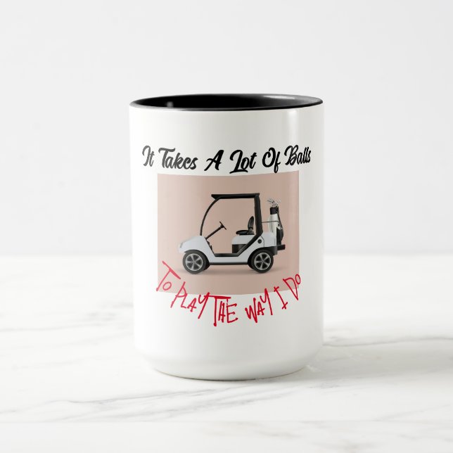 Det tar mycket Bollar Mugg (Center)