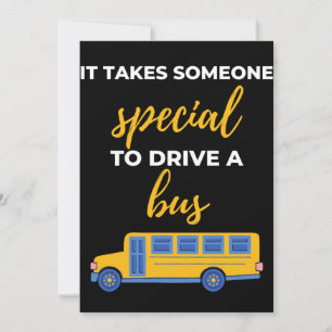 Det tar någon Speciell att köra en Buss Tack Kort