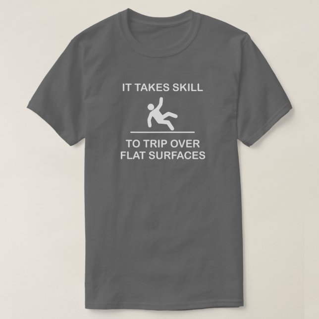 DET TAR SKILLA TILL RESA ÖVER FLAT YTA TEE (Design framsida)