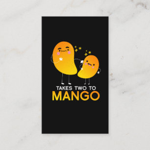 Det tar två till mangofruktTango Visitkort