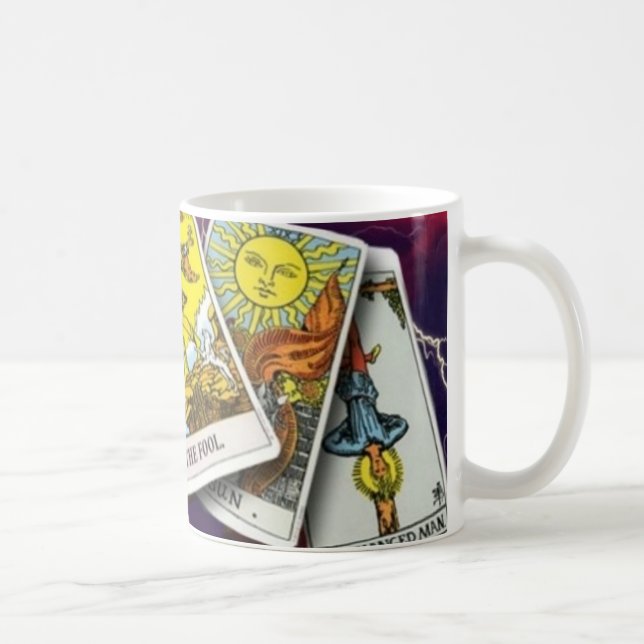 Det Tarot kortet värderar muggen Kaffemugg (Höger)