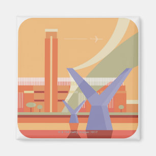 Det Tate gallerit och milleniummen överbryggar Magnet