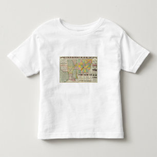 Det Texas kort fodrar Tee Shirt