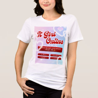 Det tjej Online T-shirt 
