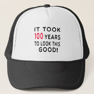 Det tog 100 år födelsedagdesigner keps