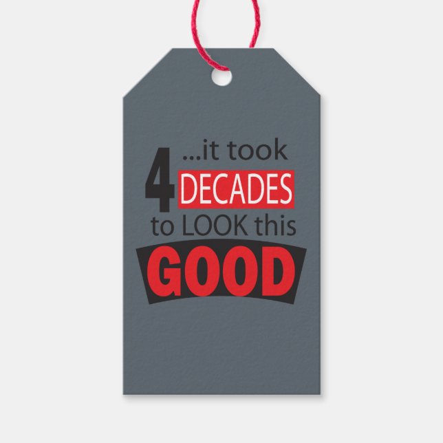 Det tog 4 decennier att titta på den här Bran| 40: Presentetikett (Framsidan)