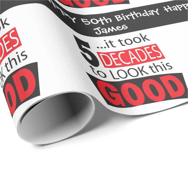 Det tog 5 årtionden för att se denna bra | presentpapper (Rullad Hörn)