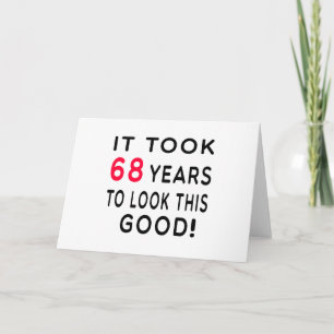 Det tog 68 år att skapa födelsedag kort