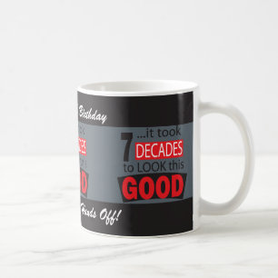 Det tog 7 årtionden för att se denna födelsedag kaffemugg