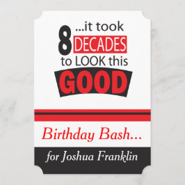 Det tog 8 årtionden för att se denna bra inbjudningar