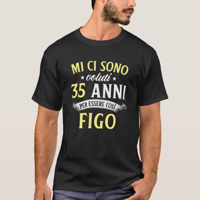 Det tog mig 35e Birthday Manar Women Gift T Shirt (Framsida)