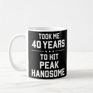Det tog mig 40 år att slått toppa stilig kaffemugg
