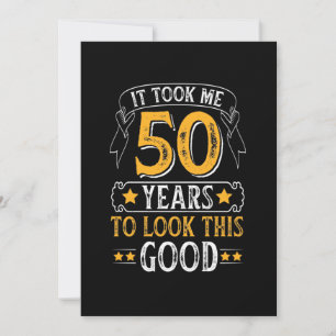 Det tog mig 50 år att titta på Bra färg Spara Datumet