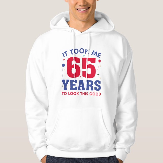 Det tog mig 65 år att titta på den här Bran Hoodie (Framsida)