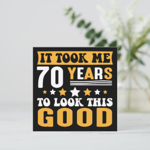 Det tog mig 70 år att titta på den här Bran Inbjudningar