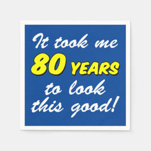 Det tog mig 80 år att titta på den här Bra blå blö Pappersservett
