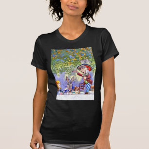Det tokiga hatter'sens Teapartyet i Alice i T-shirt