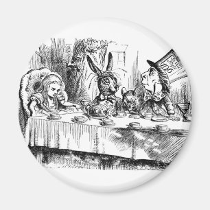 Det tokiga hatter'sens Teapartyet Magnet