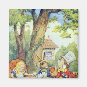 Det tokiga hatter'sens Teapartyet Magnet