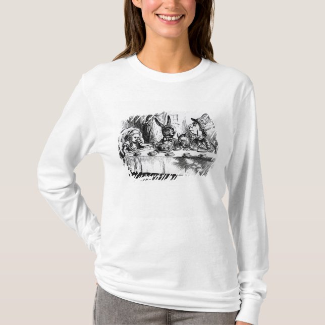 Det tokiga hatter'sens Teapartyet Tee (Framsida)