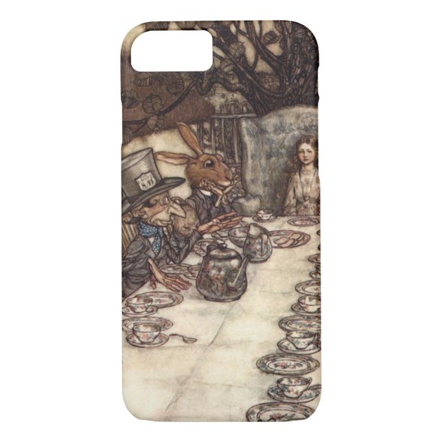 Det tokiga HatterTeapartyet av Arthur Rackham Case-Mate iPhone Skal (Baksida)