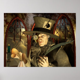 Det tokiga Hattertrycket Poster