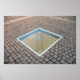 Det tomma biblioteket, Berlin, Tyskland Poster