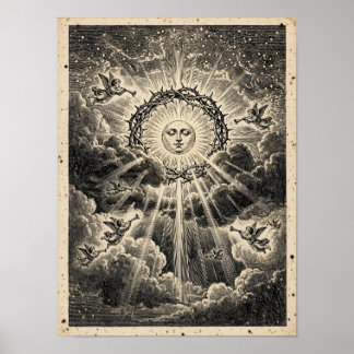 Det törniga kronan av Dawn Art Print Poster