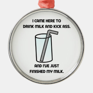DET tränger ihop drinkmjölk Julgransprydnad Metall