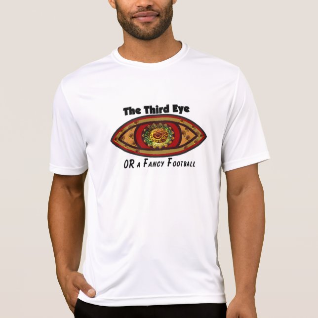 Det tredje ögat med förser med text t-shirt (Framsida)