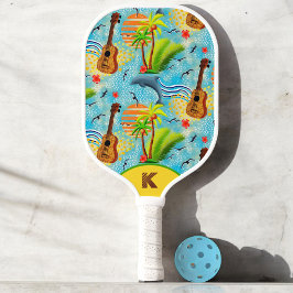 Det tropiska paradiset i Monogrammed ljus