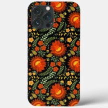 Det ukrainska folkliga blommönstret. Stil Ukraina