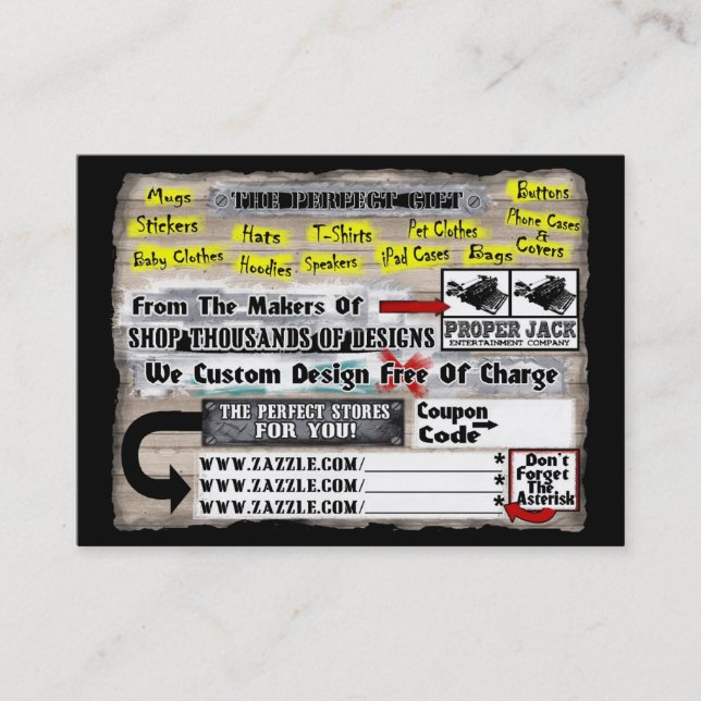 Det ultimat kortet visitkort (Framsida)