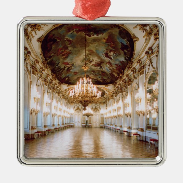 Det underbara gallerit julgransprydnad metall (Framsidan)