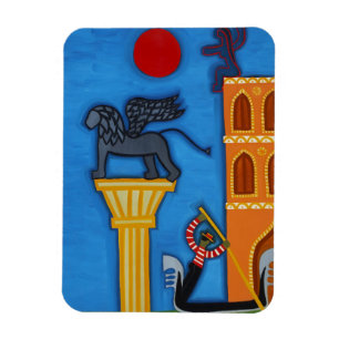 Det underbara lejont av Venedig 2006 Magnet