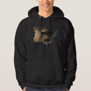 Det underbara örnbegreppet sweatshirt med luva