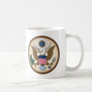 Det underbara presidents- förseglar av USA Kaffemugg
