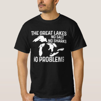 Det Underbara Sjöarna har inget problem med salter T Shirt