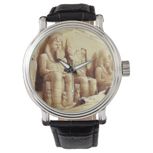 DET UNDERBARA TEMPELET AV ABU SIMBEL, NUBIA-KLOCKA ARMBANDSUR