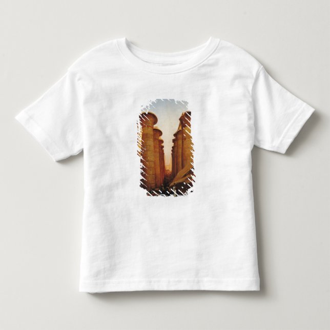Det underbara tempelet av Amun på Karnak Tee Shirt (Framsida)