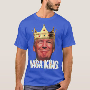 Det Underbara Trendiget Kung Trump Ultra Maga  T Shirt