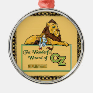 Det underbara Wizardet of Oz Julgransprydnad Metall