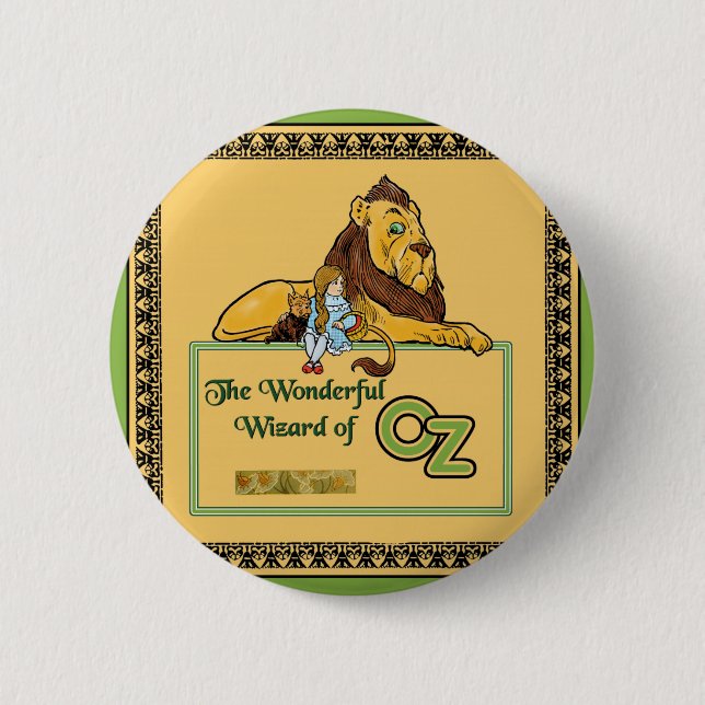 Det underbara Wizardet of Oz Knapp (Framsida)