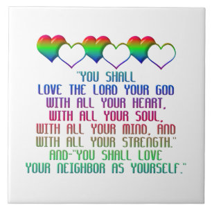 Det Underbarare budskapet Kakelplatta